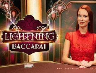 Lightning Baccarat live table tile