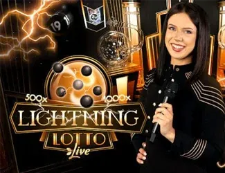 Lightning Lotto live table tile